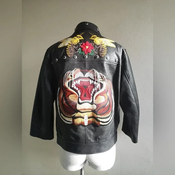 Gucci Leather jacket - Picture 2 of 11